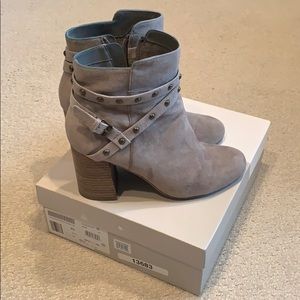 BP KOLO LEA GREY SUEDE 7.5
